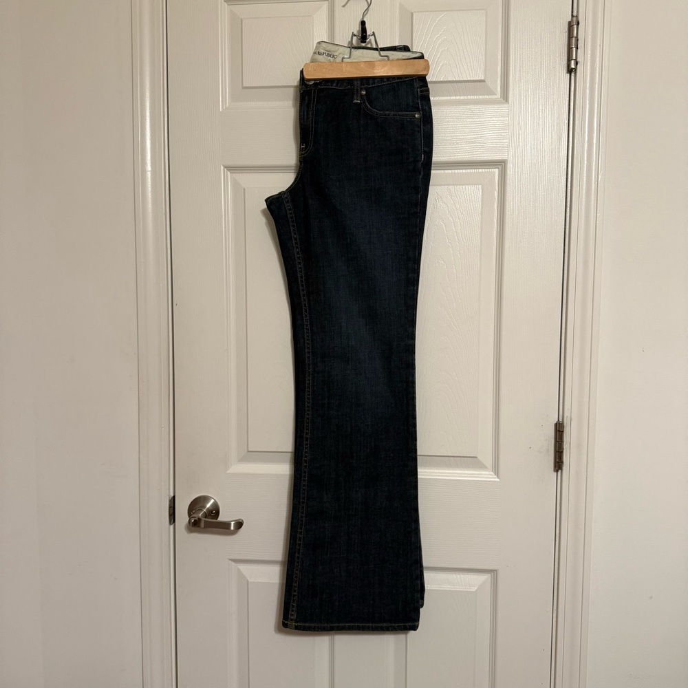 Banana Republic Dark Blue Jeans Size 10 NWT - Picture 3 of 9